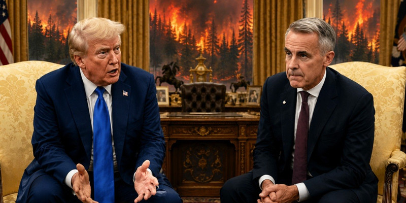 DAVID KRAYDEN: Trump is right: Canada’s Liberal government is incompetent in the face of forest fires