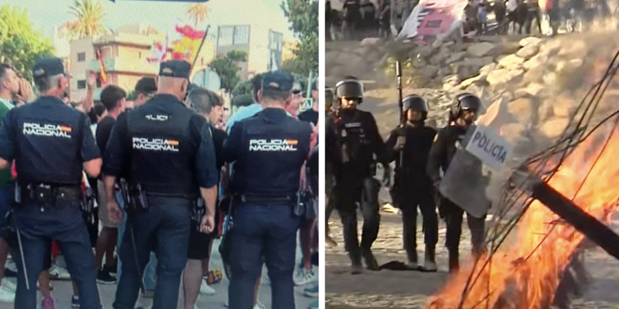 Ceuta protests erupt as residents storm, burn down migrant camps following Moroccan migrant invasion of 80,000