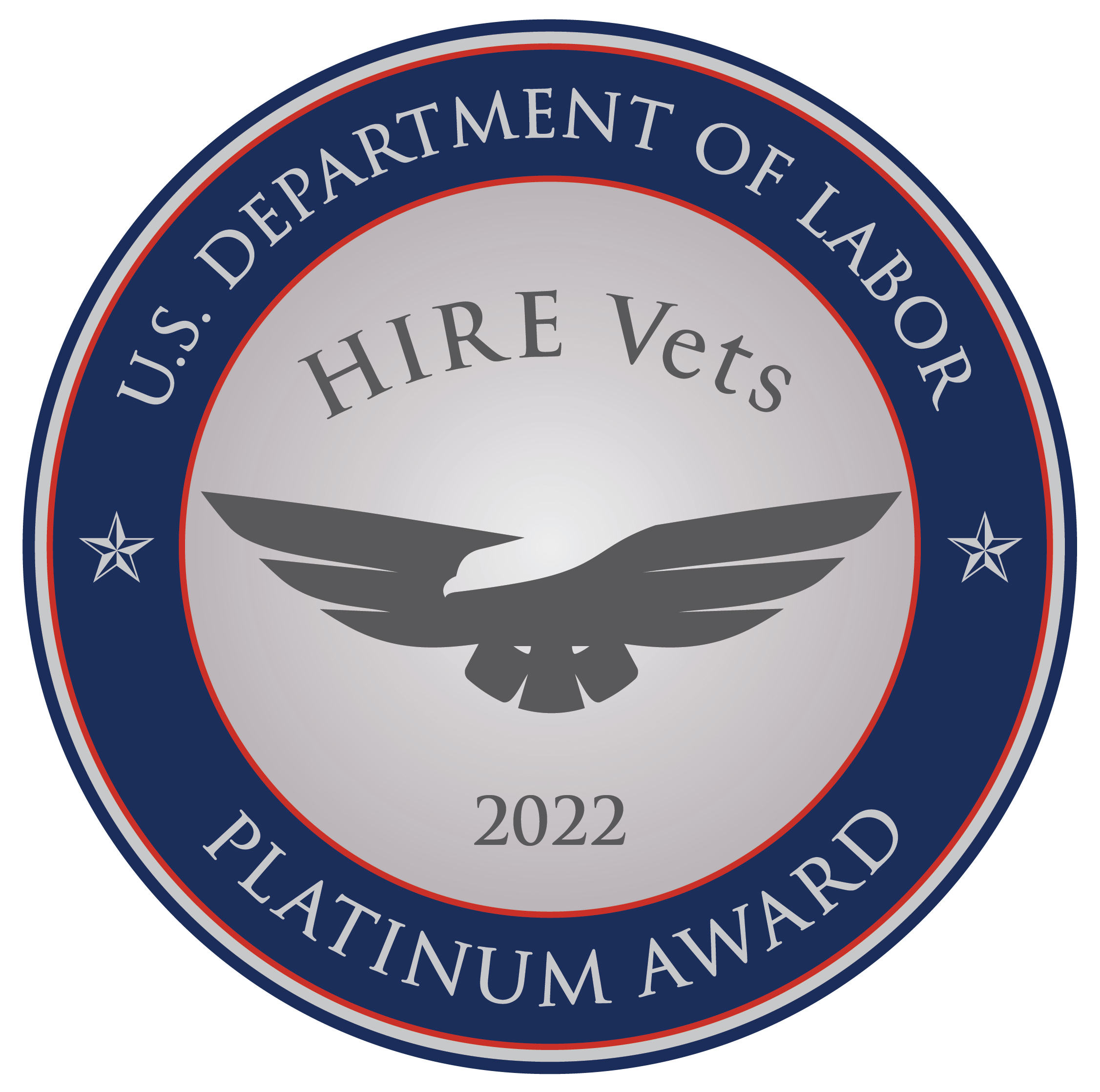 2022 Hire Vets Medallion Platinum