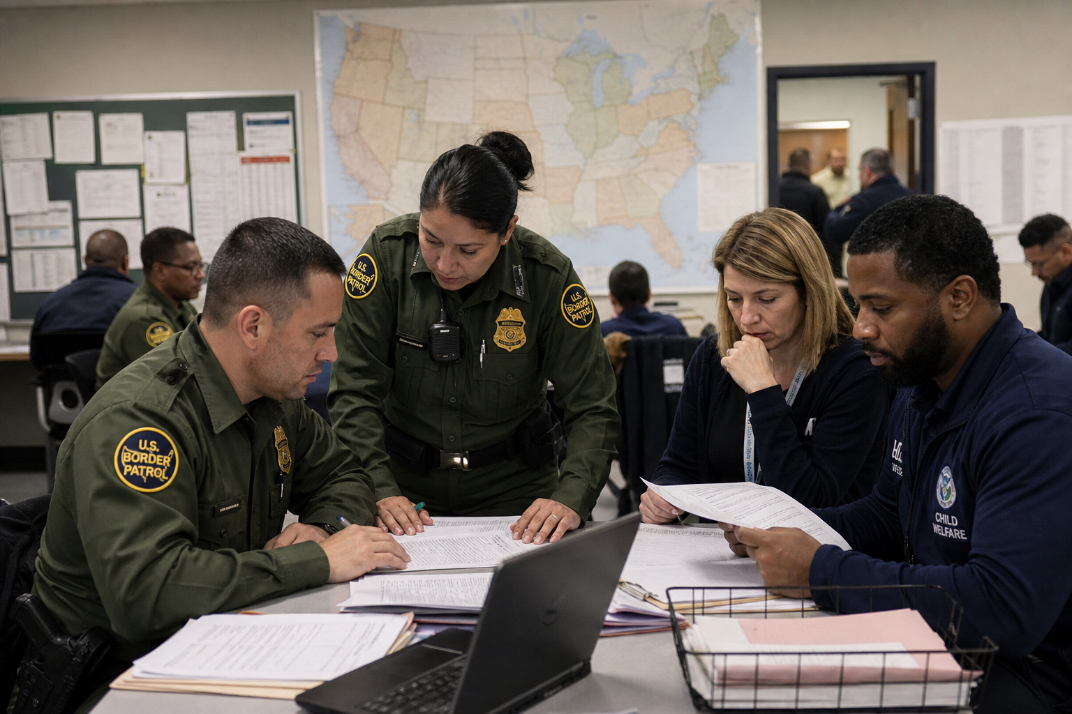 ICE Search for Migrant Children Raises New Border Alarms