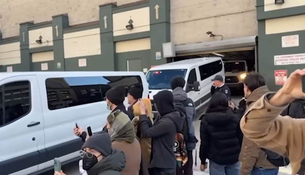 Wild Anti-ICE Protest in NYC Turns Manhattan Streets Into a Battleground