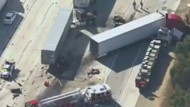 Deadly Highway Crashes Prompt ICE Sweep of Illegal Alien Truckers in California