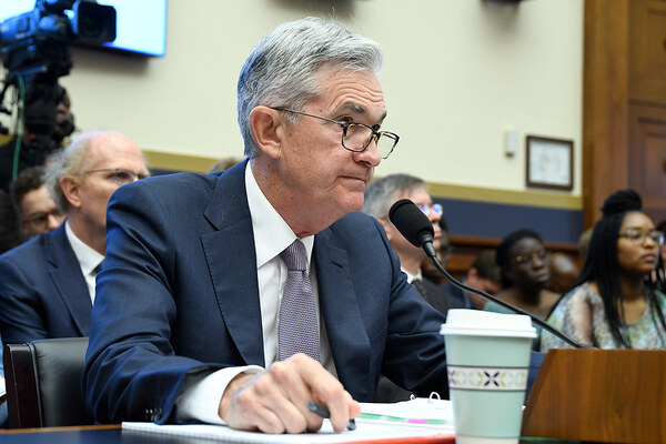 Fed’s Powell Dodges Talk on Cook’s Tense Trump Situation