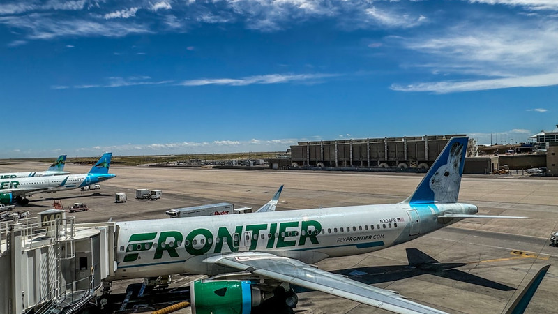 Frontier flight evacuated after gun magazine found on plane in Denver — days after jet struck trespasser at same airport