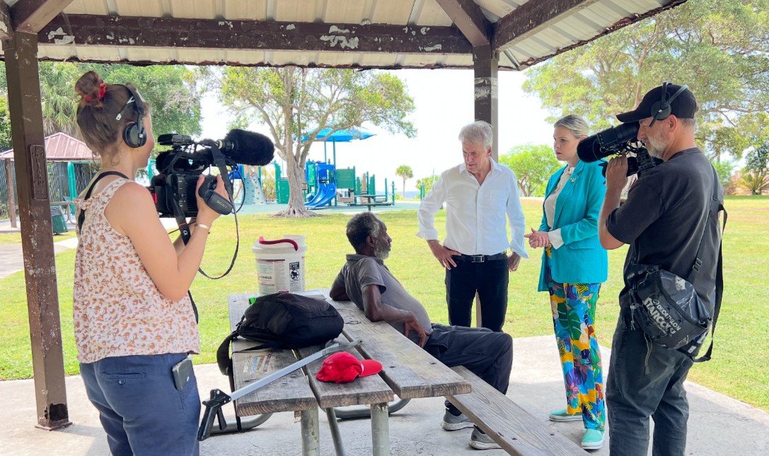 VFAF’s Christi Tasker Brings International Attention to America’s Homeless Veterans Crisis