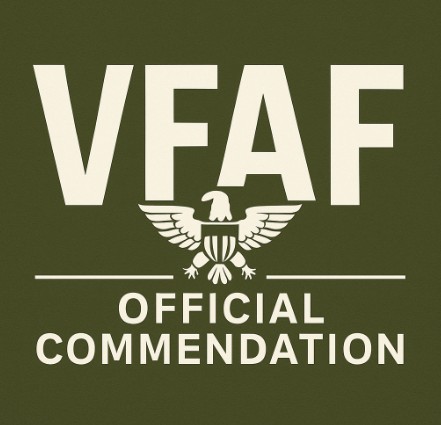 VFAF Issues Official Commendation to CPT Robert M. Cornicelli for Outstanding Service to Veterans