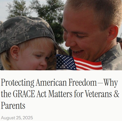 VFAF National Ambassador Cait Corrigan Co-Authors Op-Ed Supporting the GRACE Act