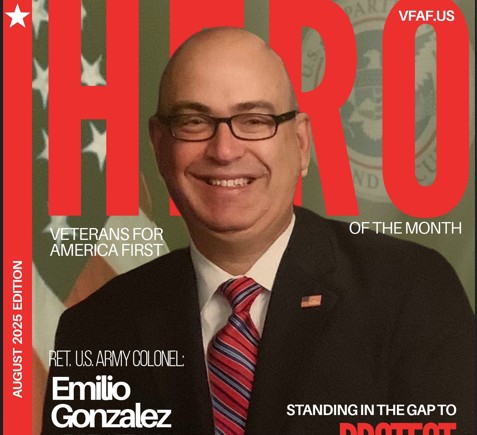 Colonel Emilio T. Gonzalez Named Hero of the Month – August 2025