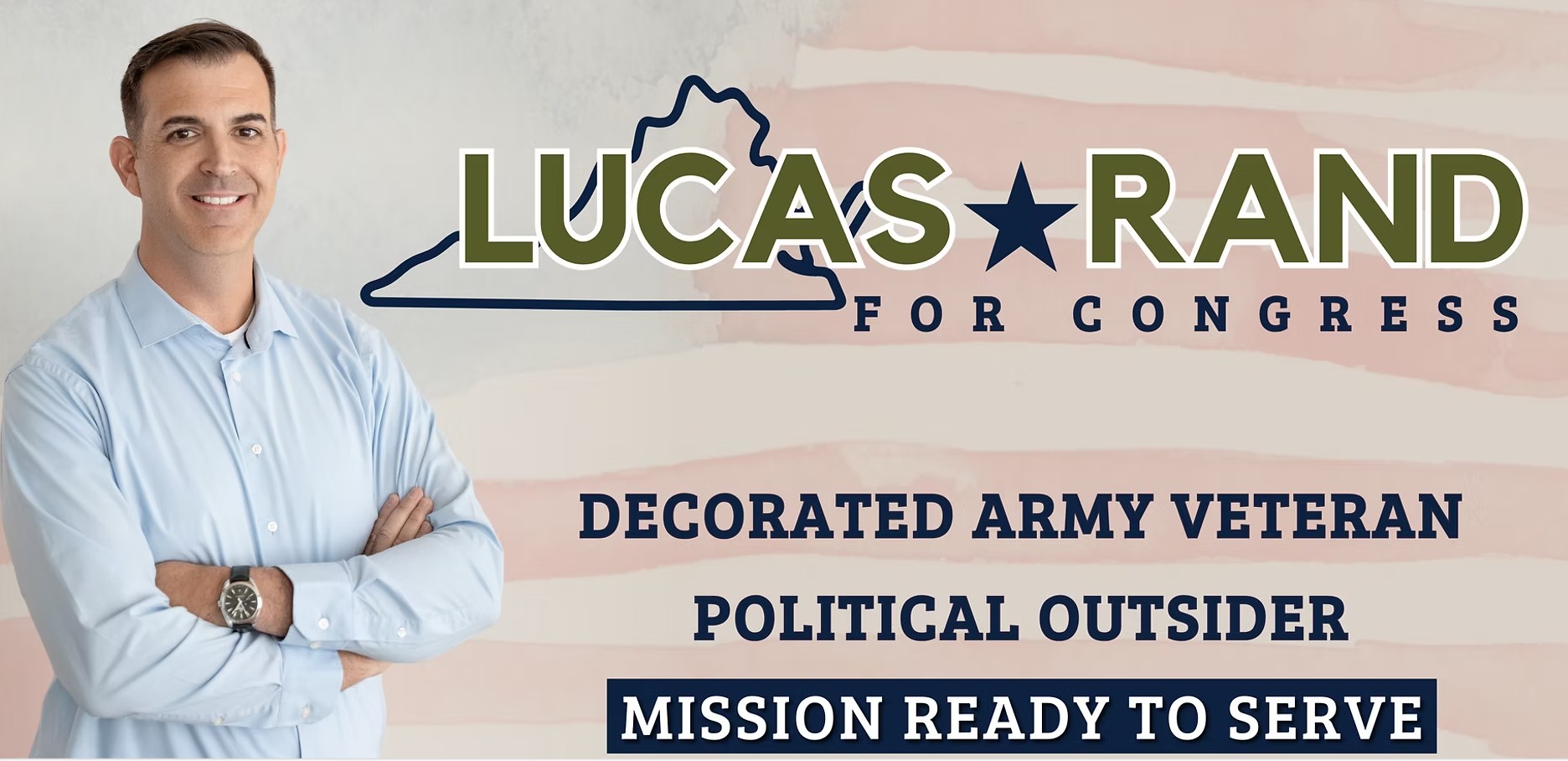 Decorated Combat Veteran Lucas Rand has been endorsed by VFAF for Virginia’s 11th Congressional District