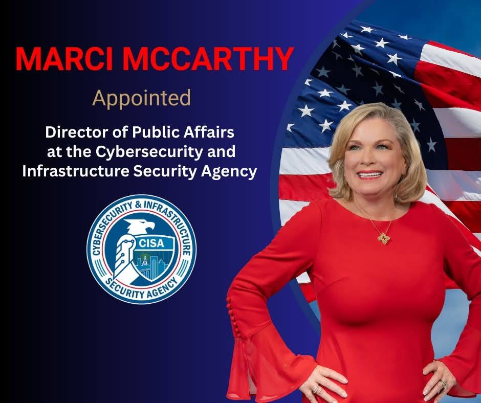 Marci McCarthy (VFAF endorsed) appointed to the Trump administration.
