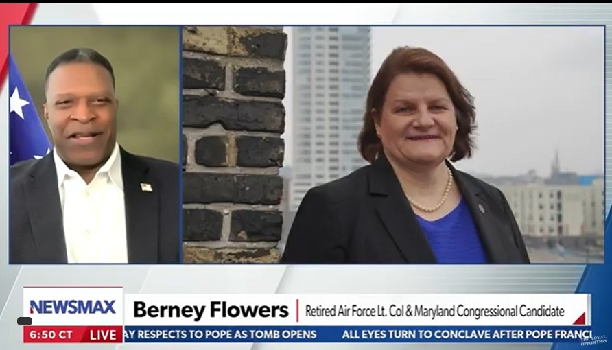VFAF’s Berney Flowers appeared on Newsmax discussing the arrest of the WI judge