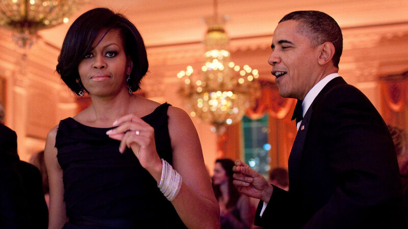 Barack, Michelle Obama jokingly dispel divorce rumors on former first lady's podcast