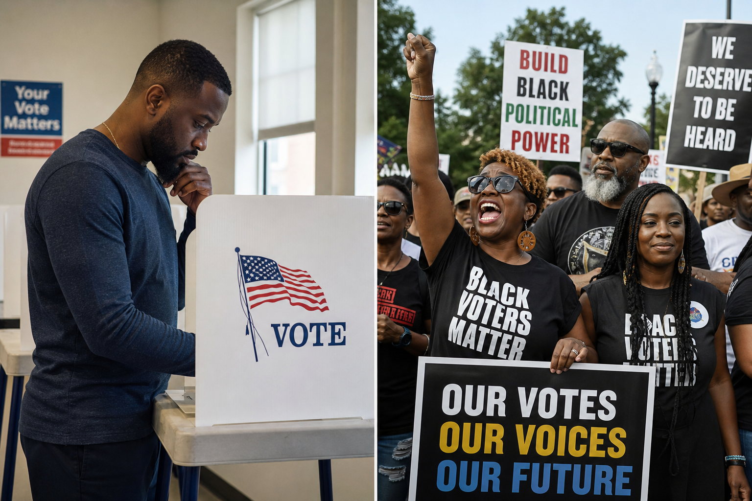Beyond the Monolith: Black Voters Re-Examine Political Loyalty in 2024