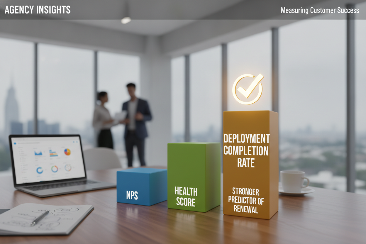 Deployment Completion Rate Beats NPS for SaaS