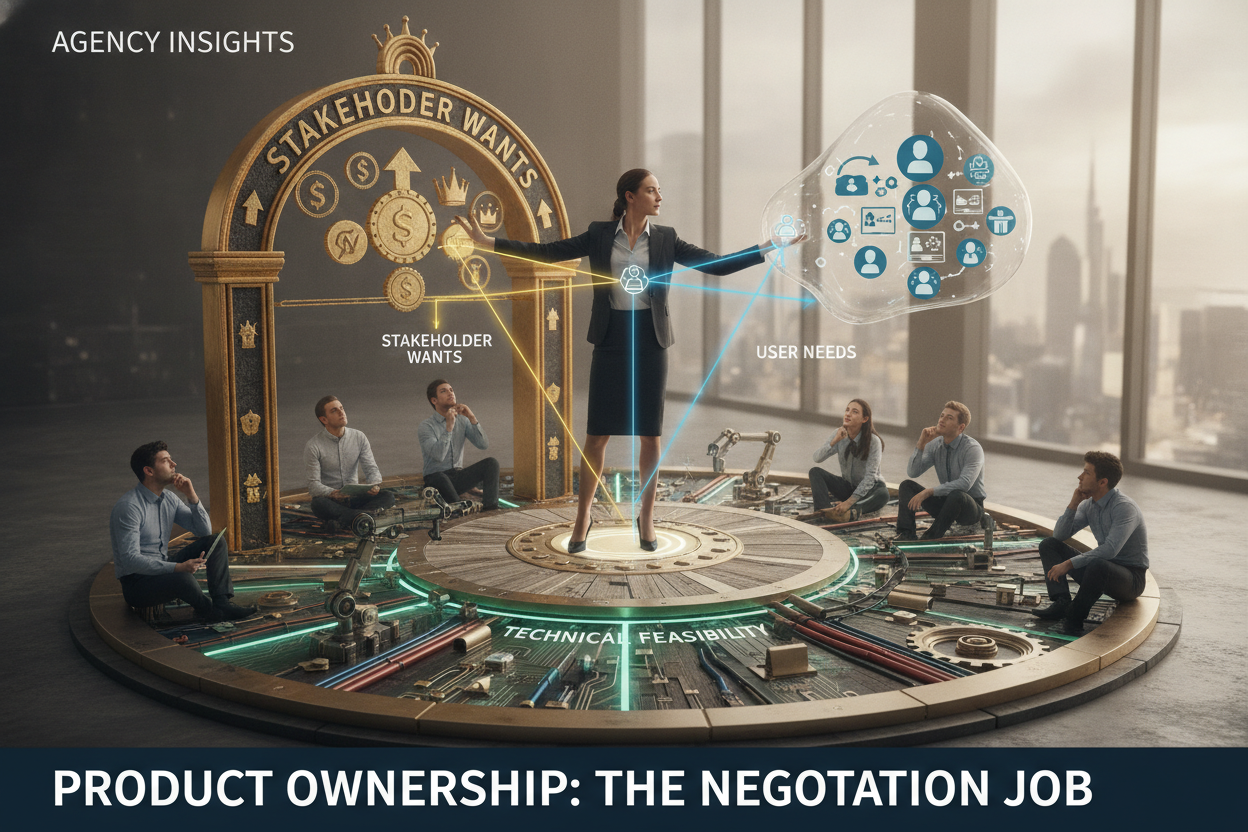 Product Ownership: Stakeholders, Users, and Reality