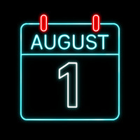 August 1, 2025 Quiz calendar image