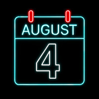 August 4, 2025 Quiz calendar image