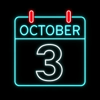 October 3, 2025 Quiz calendar image