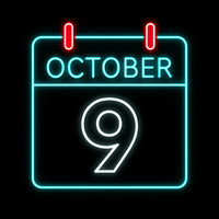 October 9, 2025 Quiz calendar image