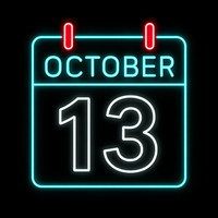 October 13, 2025 Quiz calendar image