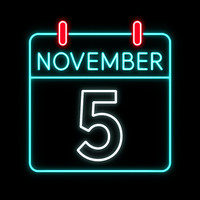 November 5, 2025 Quiz calendar image