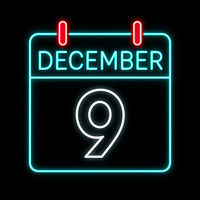 December 9, 2025 Quiz calendar image