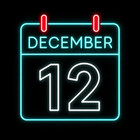 December 12, 2025 Quiz calendar image