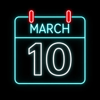 March 10, 2026 Quiz Calendar Image