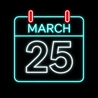 March 25, 2026 Quiz calendar image