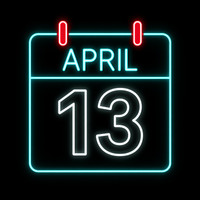 April 13, 2026 Quiz Calendar Image