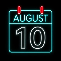 August 10, 2026 Quiz calendar image