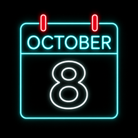 October 8, 2026 Quiz Calendar Image
