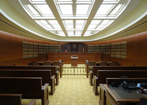Two Hurt at Courthouse After Improvised Explosive Device Set Off