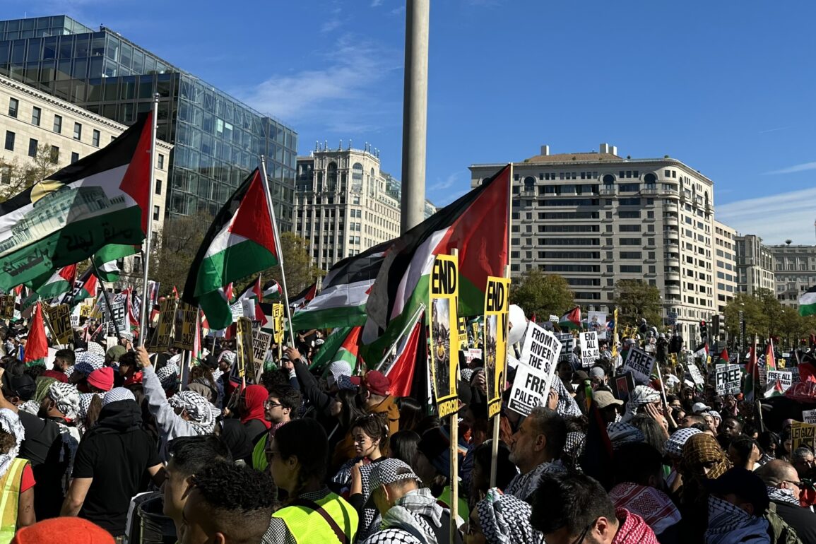 Pro-Palestinian Protestors Deface NYPD Vehicles with Anti-Semitic Graffitti
