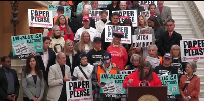 VFAF Participates in Paper Ballot Rally at the Georgia State Capitol, Continuing Election Integrity Efforts