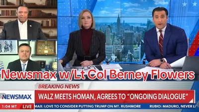 VFAF’s Lt. Col. Berney Flowers on Newsmax (Jan. 28, 2026), Covering Kristi Noem , Tom Homan