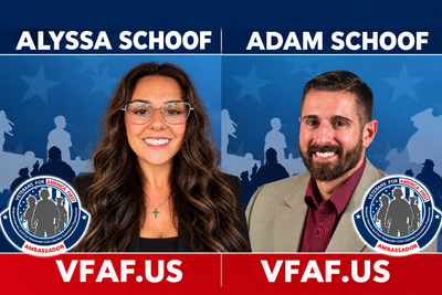 VFAF Names Adam and Alyssa Schoof National Ambassadors