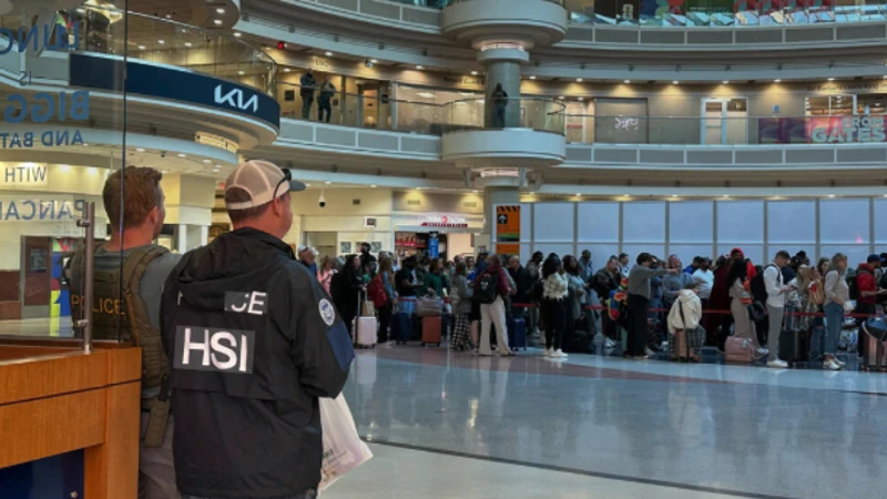 Trump Deploys ICE Agents to US Airports as Democrat Shutdown Cripples TSA