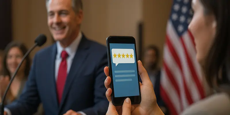 Leveraging User Reviews in Political Marketing