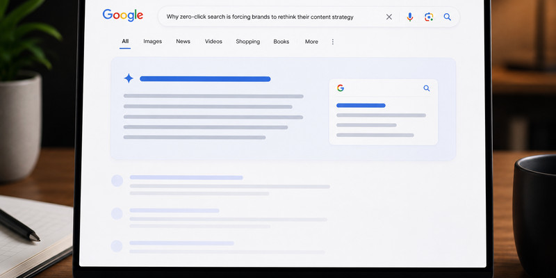 Why Zero-Click Search Is Forcing Brands to Rethink Their Content Strategy