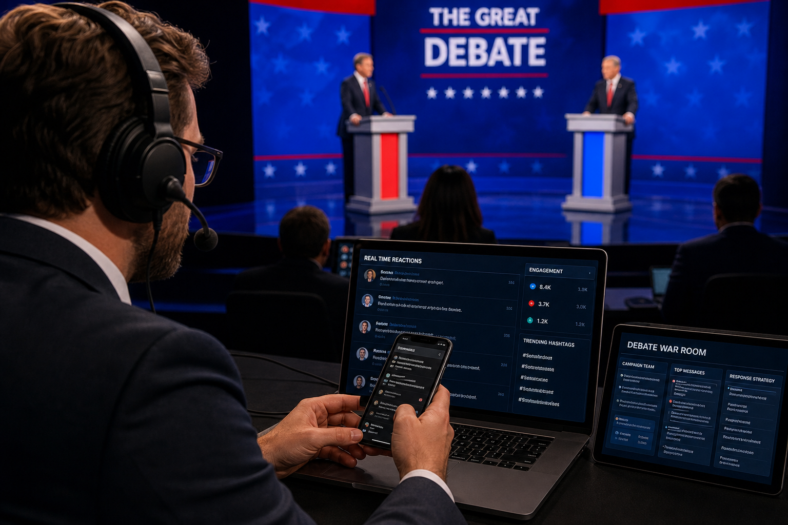 Beyond the Podium: A Digital Strategy for Campaign Debates