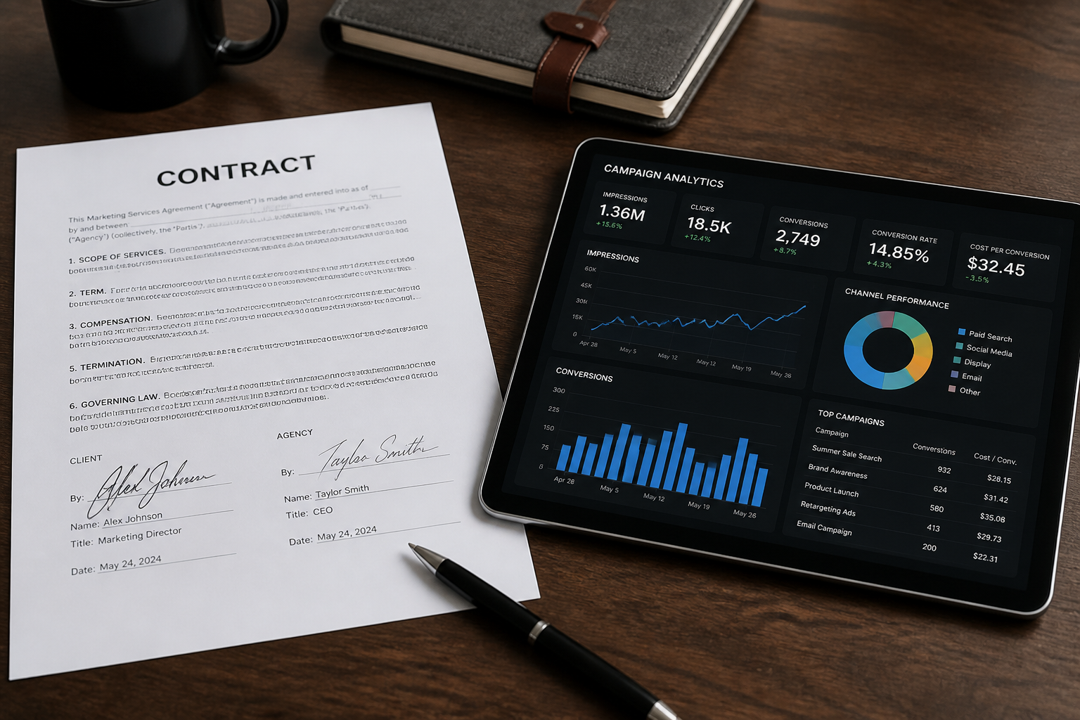 Beyond the Retainer: Structuring Campaign Agency Contracts for Victory