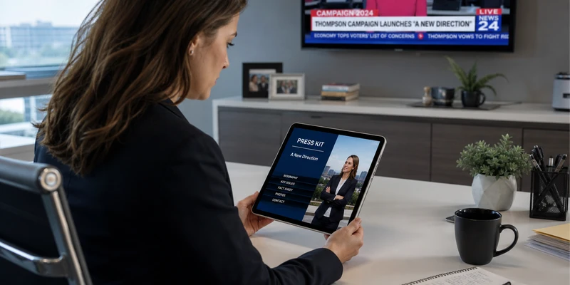 Control the Narrative: Building the Essential Campaign Digital Press Kit