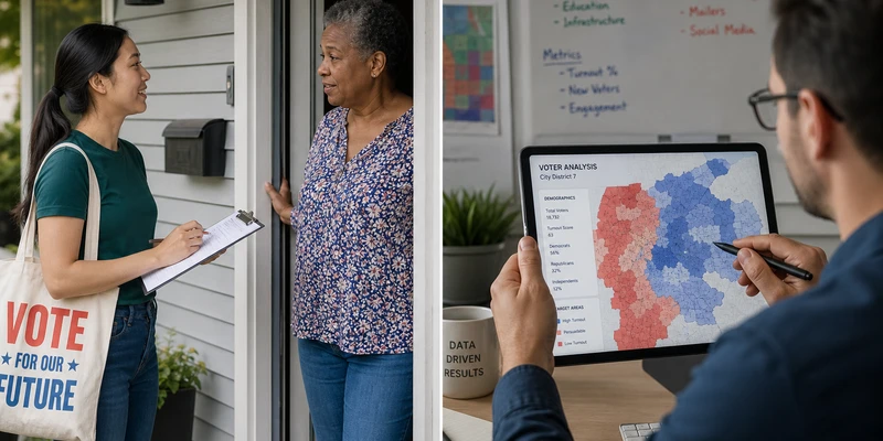 The Modern Ground Game: Fusing Digital Strategy with Field Organizing