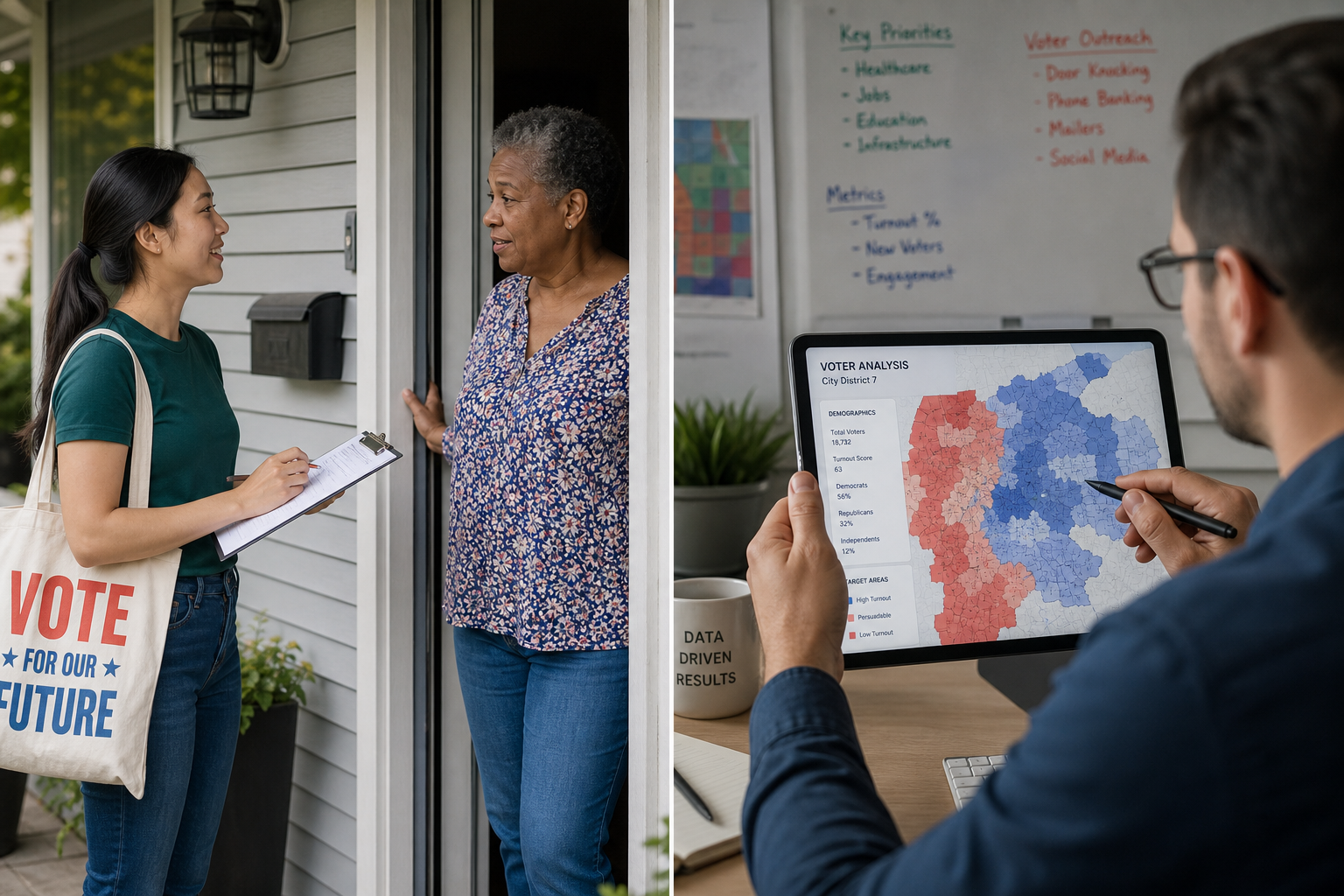 The Modern Ground Game: Fusing Digital Strategy with Field Organizing