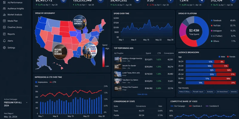 Winning the Digital Airwaves: A Guide to Political Ad Intelligence