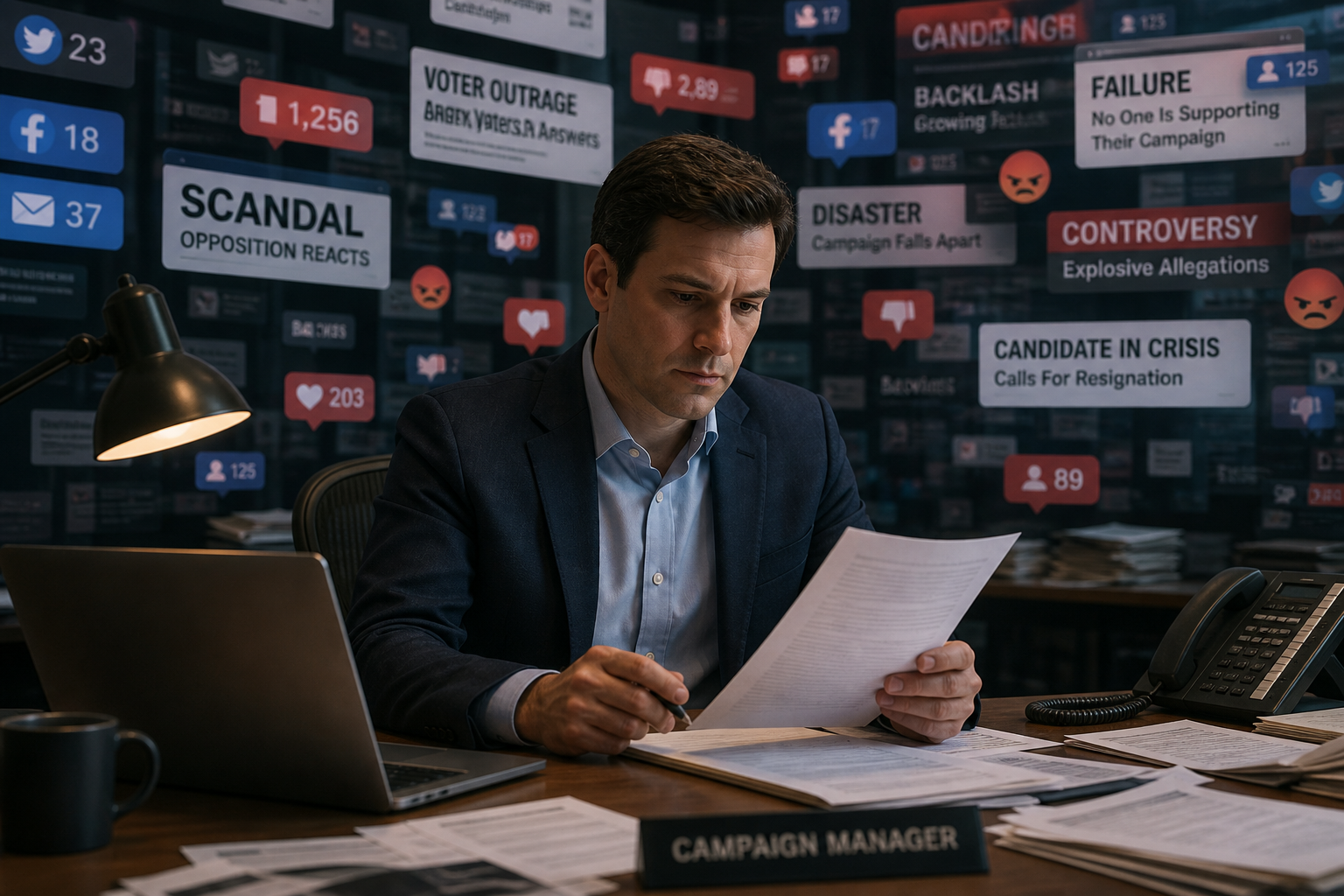 A Framework for Campaign Crisis Communication