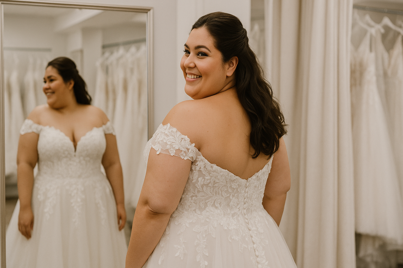 Experience Bridal Elegance: Inclusive Plus-Size Wedding Dresses in Lynbrook