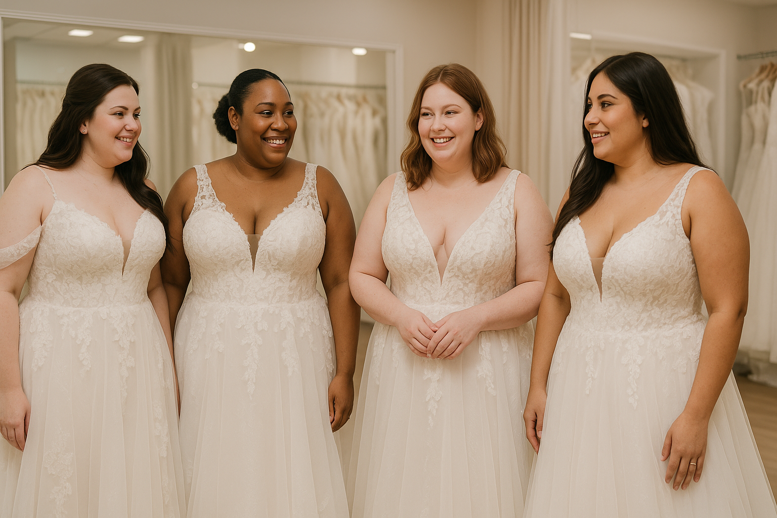 Embrace Elegance: Plus-Size Bridal Gowns in Mastic