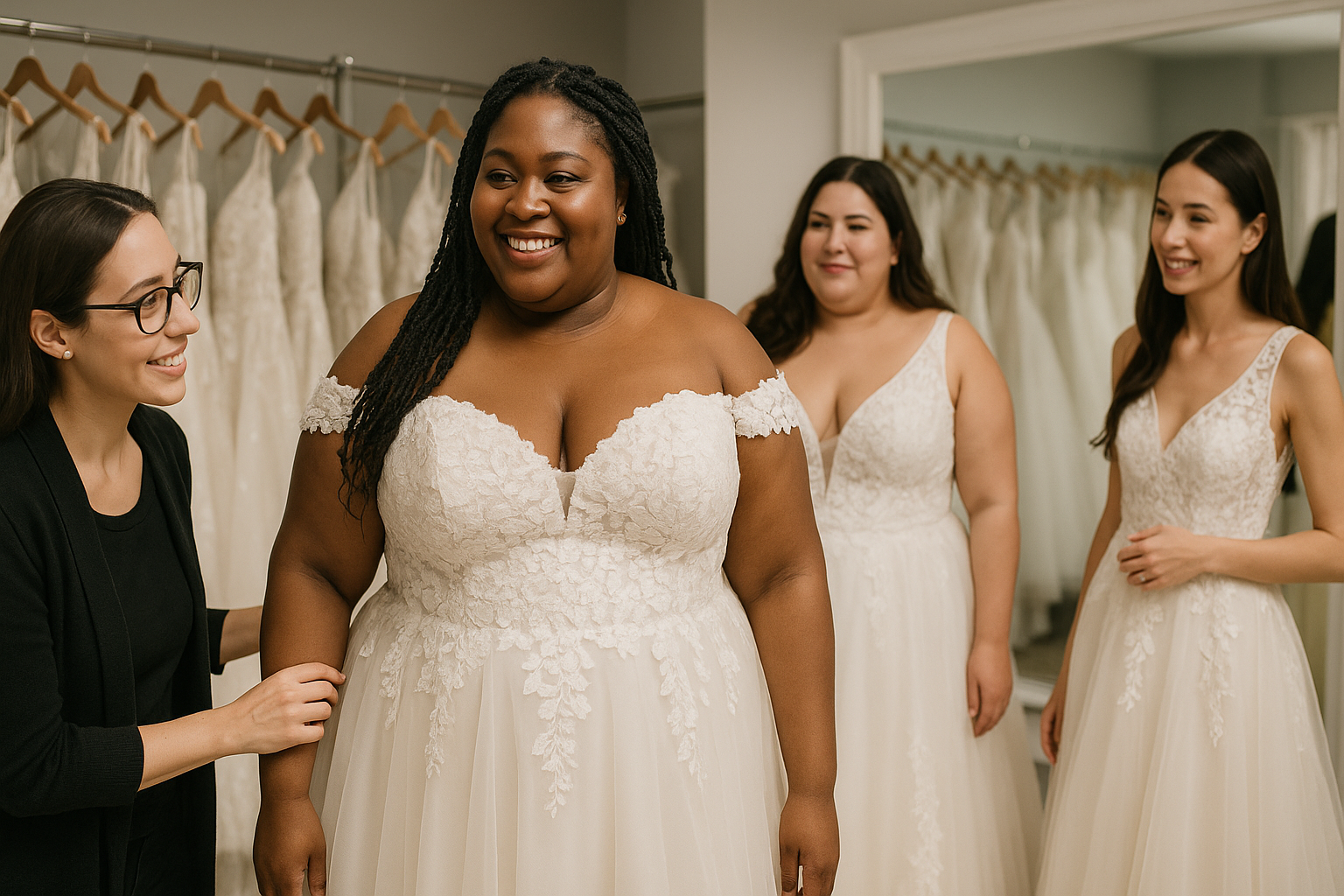 Embrace Elegance: Plus-Size Bridal Fashion in Elmont